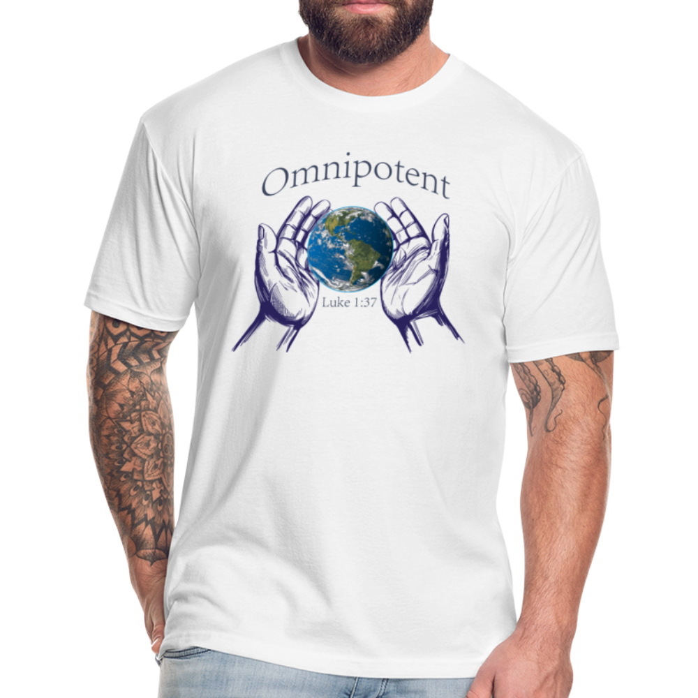 "Omnipotent" , Mens T-Shirt - white