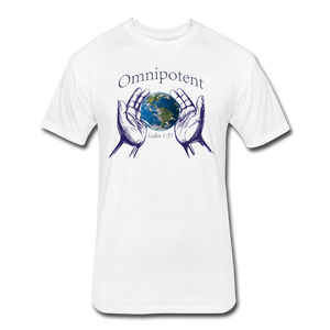 "Omnipotent" , Mens T-Shirt - white
