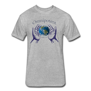 "Omnipotent" , Mens T-Shirt - heather gray