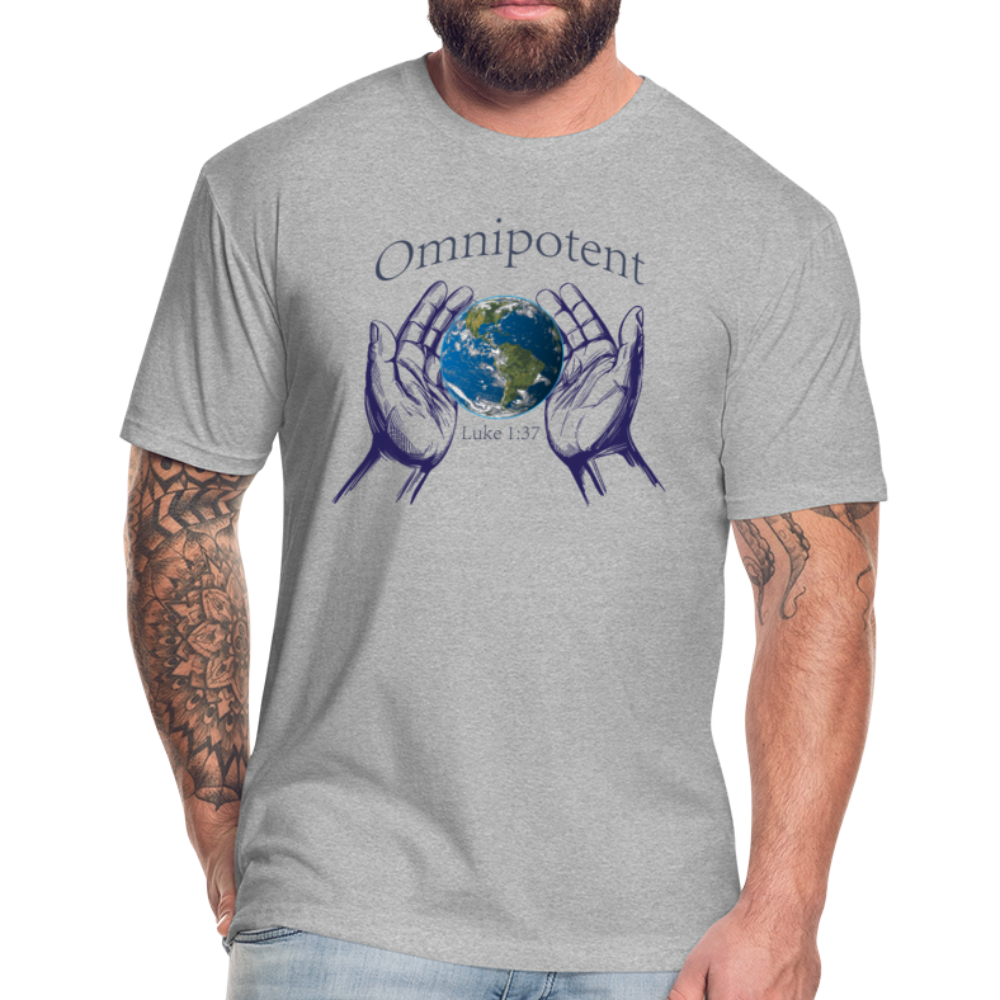 "Omnipotent" , Mens T-Shirt - heather gray